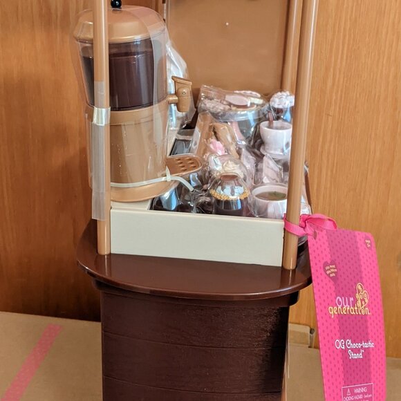 Our Generation Hot Chocolate Stand for 18" Dolls - Choco-tastic (NEW in Box) - Picture 5 of 10